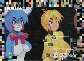 Five Nights In Anime and Bonnie's delicious breasts