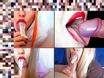 gigantisk, avsugning, cumshot, samling, creampie, pov, sprut, oral