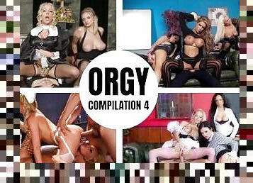 WHORNY FILMS Hottest Orgy Compilation And Group Sex Best Scenes Part 4