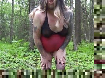 Anita Dickinme In the Woods