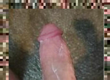 masturbation, orgasme, amateur, ejaculation-sur-le-corps, énorme-bite, branlette, secousses, bite