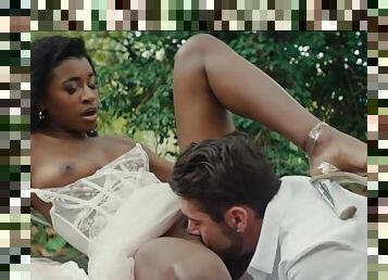 Nicole Kitt ebony bride sex video