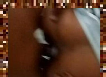 Ebony anal homemade 2