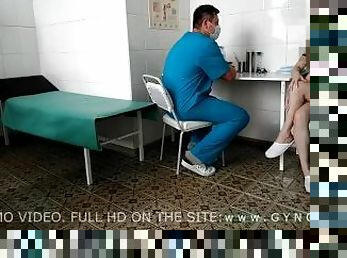 amateur, doctor, sadomasoquismo, rubia, fetichista, bondage, hospital, revisión-ginecológica