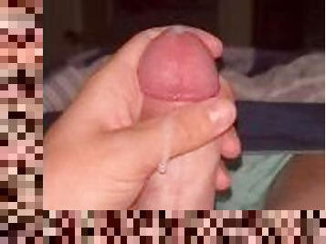 White cock cumming