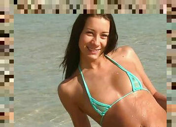 masturbarsi, allaperto, pubblici, ragazze-giovani, giovanissime, spiaggia, piccole, bikini, brunette