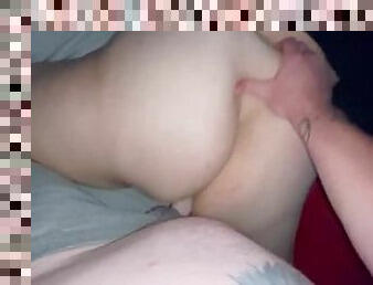 Long hard cock pounds BBW big ass milf