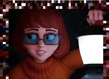 Ghost_penises_Velma_Dinkley (Scooby Doo) 4K