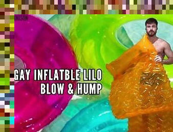 GAY INFLATABLE LILO BLOW & HUMP