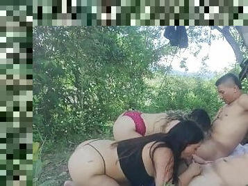 teta-grande, orgia, swingers, amador, caseiro, japonesa, casal, a-quatro, oral, floresta