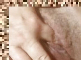 Intense real clit orgasm, hand masturbation ????