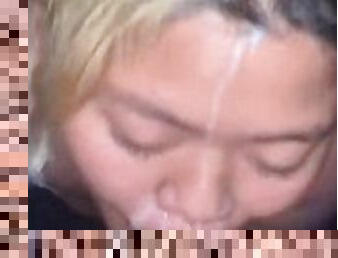 BBC Cumming All Over Asian Mouth