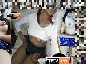 colegiala-schoolgirl, delgada, mamada, corrida-interna, sadomasoquismo, zorra-slut, cachonda, hentai, mexicano, bondage