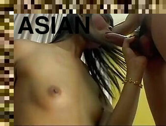 asiatique, transsexuelle, anal, milf, thaï, bout-a-bout
