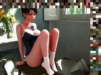 teta-grande, anime, hentai, 3d, mamas