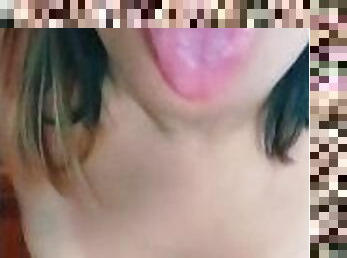 asia, blowjob-seks-dengan-mengisap-penis, mainan, latina, deepthroat-penis-masuk-ke-tenggorokan, sudut-pandang, saudara-perempuan, alat-mainan-seks, kecil-mungil, payudara-kecil