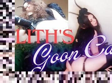 Lilith's Goon Cave - Femdom Huge Dildo Fetish Mindfuck Mesmerize JOI Demoness Cosplay