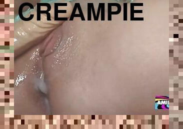 orgasme, pussy, creampie, pov, cum, stram, perfekt, pikk