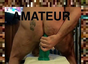 fisting, amador, anal, brinquedo, hardcore, gay, dildo, sozinho