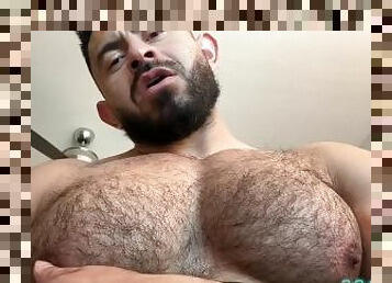 Muscle Hunk Chest Worship and Pec Bouncing