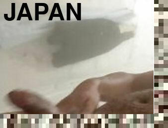 mandi, mastubasi, amatir, penis-besar, jepang, handjob-seks-dengan-tangan-wanita-pada-penis-laki-laki, sentakkan, mandi-shower, seorang-diri, penis