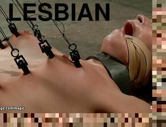 анальний-секс, лесбіянка-lesbian, бдсм, рабиня, руда, звязування, дільдо, фетиш, сексуально-збуджена, садb80омазохізм