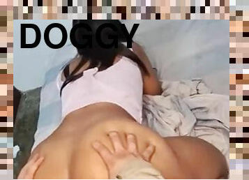 posisi-seks-doggy-style, anal, remaja, gambarvideo-porno-secara-eksplisit-dan-intens, bokong, mengagumkan, pukulan-di-pantat