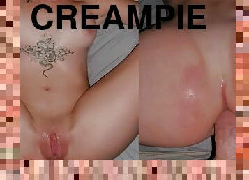 Emily Oram - Anal creampie after heavy pounding